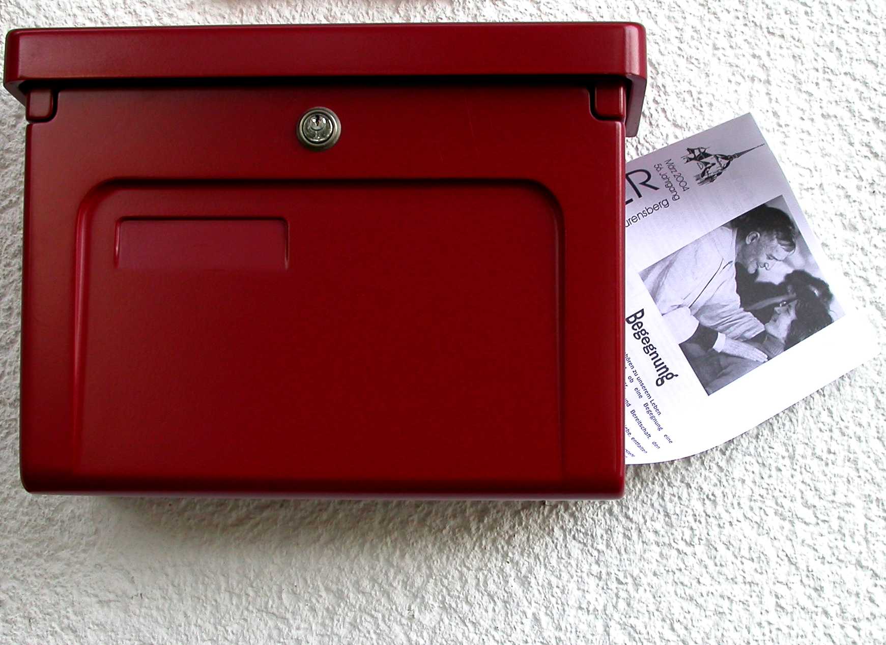 Briefkasten (c) Bild: Jürgen Damen In: Pfarrbriefservice.de